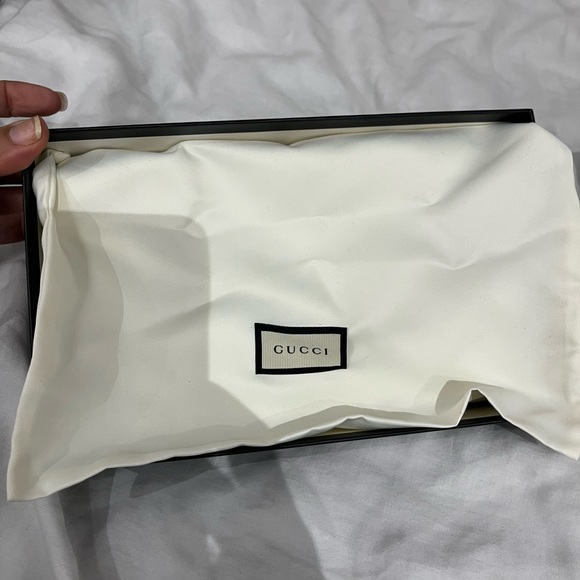 Gucci Camelia Beige Soho Disco Leather Crossbody Bag wallet on chain - Picture 5 of 8